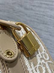 Dior Groove 20 Bag Natural Oblique Jacquard 20.5x13.5x12cm - 5