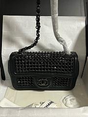 Chanel Evening 25P Flap Bag Black 18cm - 5