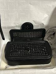 Chanel Evening 25P Flap Bag Black 18cm - 4