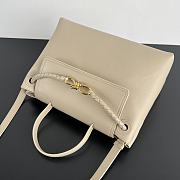 Bottega Veneta Ciao Ciao Bag Beige Gold 34x26x15cm - 6