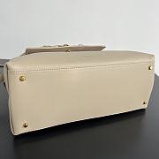 Bottega Veneta Ciao Ciao Bag Beige Gold 34x26x15cm - 5