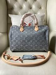 Louis Vuitton LV Speedy Soft 30 Bag Grey 30x21x17cm - 5