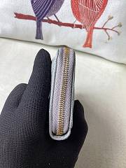 Chanel Card Holder Grey Caviar Gold 12x7.5x2.5cm - 3