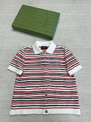 Gucci Fine Wool Polo Top - 1