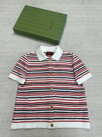 Gucci Fine Wool Polo Top