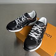 Louis Vuitton LV Black Sneaker 02  - 3