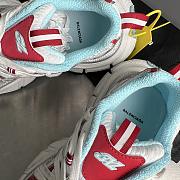 Balenciaga 3XL Extreme Laces B Sneaker White, Red - 5