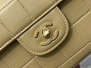 Chanel Beige Lambskin Shoulder Bag 26x13x4cm - 4