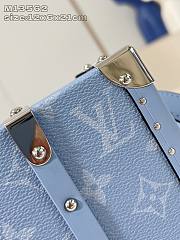 Louis Vuitton LV Wallet Trunk Taigarama Blue 21.5x13.5x6cm - 5