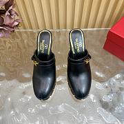 Valentino Garavani Black Tan-Go Clogs Black 10cm - 5