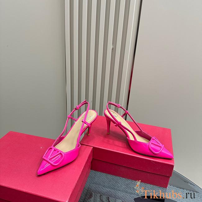 Valentino Garavani Neon Pink Heel 8cm - 1