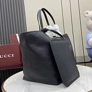 Gucci Totissima Large Reversible Tote Bag Black 30 (50)x27x23cm - 5