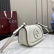 Gucci Blondie Mini Top Handle Bag White 21.5x11x8cm - 5
