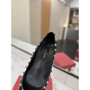 Valentino Rockstud Ballet Flat Black - 2