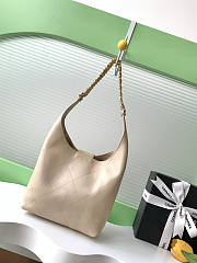 Chanel Small Hobo Bag Beige 27x23x21cm - 3