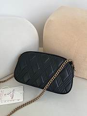 Valentino Garavani Quiltie 67 Medium Shouder Bag Black 24x16x6.5cm - 6