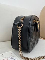 Valentino Garavani Quiltie 67 Medium Shouder Bag Black 24x16x6.5cm - 5