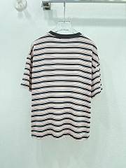 Prada Striped Lisle Cotton T-shirt - 2