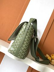 Goyard Capetien MM Messenger Bag Green 39x26x13cm - 3