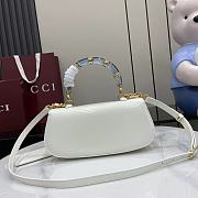 Gucci Bamboo Diva Medium Bag White 26.6x13x8cm - 5