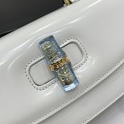 Gucci Bamboo Diva Medium Bag White 26.6x13x8cm - 3