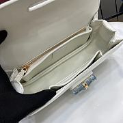 Gucci Bamboo Diva Medium Bag White 26.6x13x8cm - 2