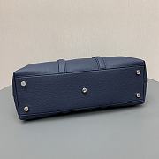 Louis Vuitton LV Georges Tote MM Navy Blue 41x29x14cm - 5