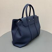 Louis Vuitton LV Georges Tote MM Navy Blue 41x29x14cm - 4