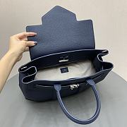Louis Vuitton LV Georges Tote MM Navy Blue 41x29x14cm - 3
