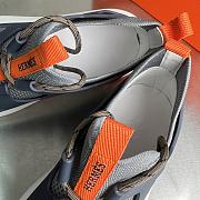 Hermes Katana Sneaker Navy Blue - 3