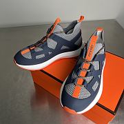 Hermes Katana Sneaker Navy Blue - 2
