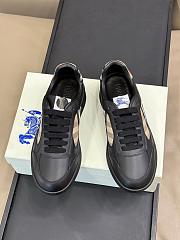 Burberry Leather Check Terrace Sneakers​ - 2