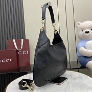 Gucci B Medium Shoulder Bag Black 42x36x2cm - 5