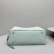 Balenciaga Carrie Bowling Bag Medium Light Green 34x12x12cm - 3