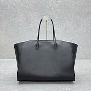 The Row Marlo 17 Bag Black Leather 43x9x37cm - 3