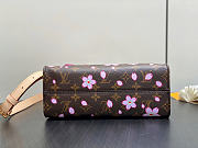 Louis Vuitton LV x TM OnTheGo PM Sakura Brown 25x19x11.5cm - 4