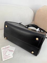 Valentino Garavani Antibes Medium Shopping Bag Black 35x29x18cm - 5