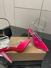 Christian Louboutin Astrid 85 Crystal Velvet Heeled - 4