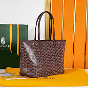 Goyard Artois Small Bag Purple 40x14x25cm - 4