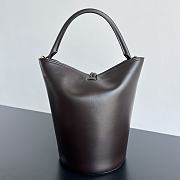 Bottega Veneta Medium Liberta Bucket Brown 30x18x18cm - 6