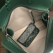 Goyard Goyardine Green Sac Hardy PM Bag 41x30x18cm - 2