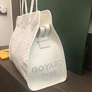 Goyard Goyardine White Sac Hardy PM Bag 41x30x18cm - 6