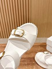 Chloe Nama Wedge Sandal White - 5
