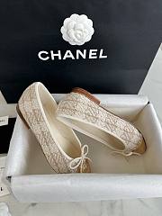Chanel Ballet Flats Multiple Beige Tweed - 2