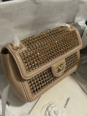 Chanel Evening 25P Flap Bag Beige 25cm - 3