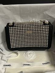Chanel Evening 25P Flap Bag Black Gold 25cm - 5