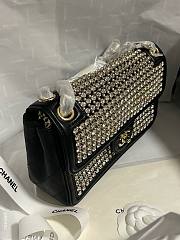 Chanel Evening 25P Flap Bag Black Gold 25cm - 4