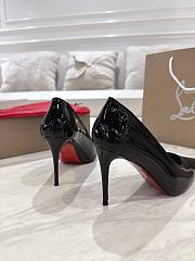 Christian Louboutin Sporty Kate 85mm Pumps Black Patent  - 2