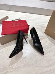 Christian Louboutin Sporty Kate 85mm Pumps Black Patent  - 3