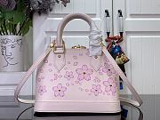 Louis Vuitton LV x TM Alma BB Pink 23.5x17.5x11.5cm - 2